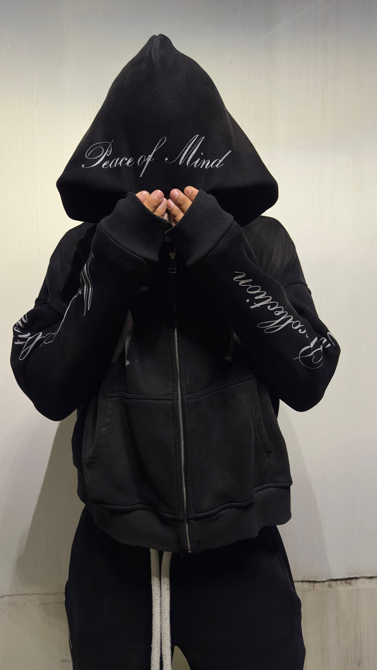 Piece Of Mind Zip-Up Hoodie